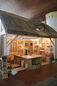 Stánek atelieru celostní architektury ARC